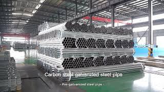 Which is Better? Carbon steel black pipe VS Carbon steel galvanized pipe