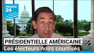 Présidentielle américaine : les électeurs noirs courtisés • FRANCE 24