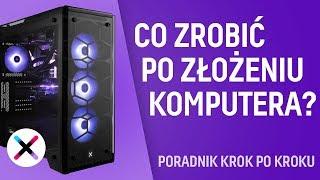 CO ZROBIĆ PO ZŁOŻENIU KOMPUTERA? | Instalacja Windows, sterowniki, BIOS 