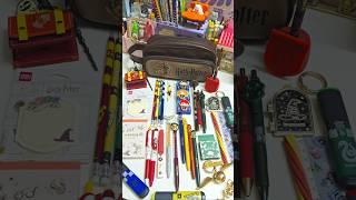 Filling my pencil case with cute stationery ️  #cute #asmr #stationery #shorts #youtubeshorts