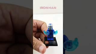 BLUE IRONMAN MINI BRICKS / AVANGERS FOR LEGO COLLECTORS #miniblocks #bricklego #minifigure