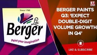 Berger Paints Q3 Result 2025: Competition Pressure, Synergies From Decorative Business | Abhijit Roy