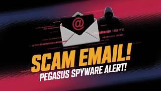 Pegasus Spyware Scam Email: Don’t Fall For This Clever Trap!