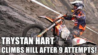 Bentonite Brawl: Trystan Hart Pushes Over Steep Hill After 9 Attempts (RAW)