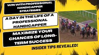 Win with Professional Handicapper Strategies  Insider Tips Revealed!