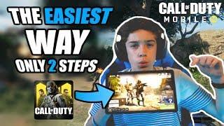 How To DOWNLOAD Call of Duty Mobile in 2 Steps *EASY* // Call of Duty Mobile on Android, iOS Soon!