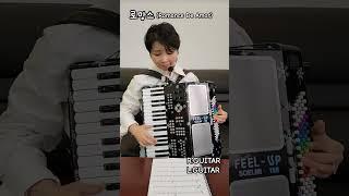 We announce the birth of a new instrument. Hesedion, piano, accordion, guitar, violin, saxophone,