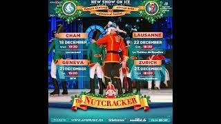 Ice show "The Nutcracker". Symbiosis of classical ballet, figure skating and circus on ice