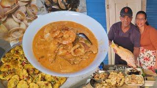 Aprende a hacer la MEJOR cazuela de Mariscos, La Cocina de Cesarin oficial .