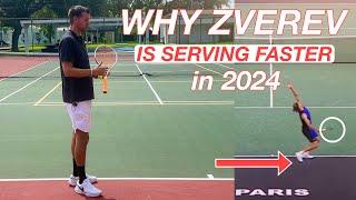 Alexander Zverev Serve Technique Adjustments