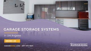 Garage Storage Solution in Los Angeles - Build Customized Cabinet Storage System - GarageExcell.com