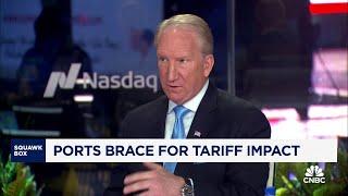 Retailers are front-loading inventory in the event of widespread tariffs: Port of LA's Gene Seroka