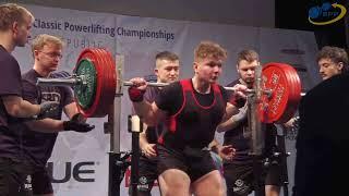 Men SJr 105-120+kg - European Sub-Junior & Junior Classic Powerlifting Championships 2024