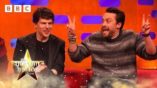 Jesse Eisenberg cast Kieran Culkin based on his “essence" | The Graham Norton Show - BBC