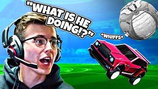 I TROLLED A Rocket League WORLD CHAMPION In An SSL TOURNAMENT