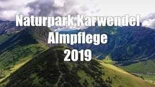 Naturpark Karwendel Almpflege Laliderer Alm 2019