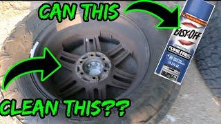 Cleaning Super Dirty Wheels with Oven Cleaner?!!??