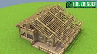 Timber house building