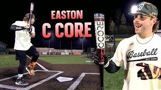 Hitting with a 1990s Easton C-CORE | Baseball Bat Bros