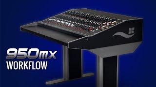 Harrison 950mx Analog Console: Workflow