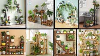 top 80 indoor plant stand design ideas/balkani pot stand design/wall mounted plant stand design