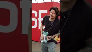 John Mayer attempts to make you hear how a guitar feels! #shorts