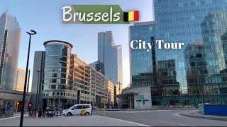 Brussels City Tour/ Belgium 2022- Walking through the streets of Brussels.