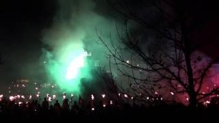 2011 Rye Bonfire Society - Procession, Bonfire & Fireworks [HD]