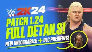 WWE 2K24 Patch 1.24: Full Details, New Unlockables Added, Iron Sheik & WCW DLC Previews!