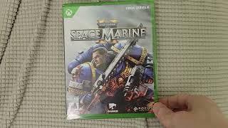 Unboxing Space Marine 2 II Warhammer 40K 40,000 Saber interactive Xbox Series X XSX BLACK FRIDAY!