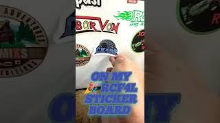 @CK4RC on my  RCF4L Sticker Board