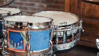 Respighi Drums - Israel Varela Azul Drumkit