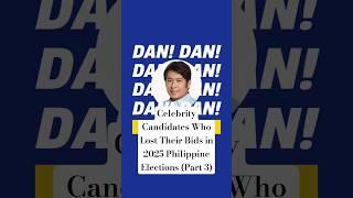 Celebrities Who Lost Their Bids in 2025 PH Elections (Part 3) #election2025 #halalan2025 #election