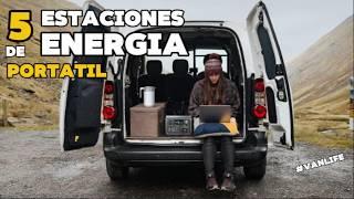 Las 5 Mejores Estaciones de Energia Portatil de Amazon [por precios] VanLife Camping