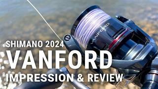 SHIMANO Vanford 2024 - The Light Ci4+ Made Spinning Reel Review and Impression