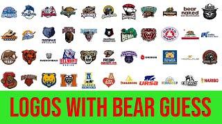 Guess These Bear Logos  Can You Identify Them All? Comment Your Answers Below!