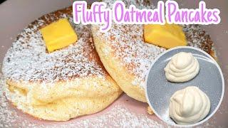 Fluffy Oatmeal Pancakes without flour