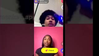 He pulled a Glock out his afro on monkey app #monkeyapp #rizz #viral #comedy #shorts #tiktok