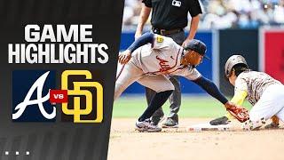 Braves vs. Padres Game Highlights (7/14/24) | MLB Highlights