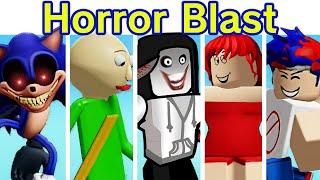 Friday Night Funkin' VS Roblox Copyrighted Funkin: Horror Blast (FNF) (Survive The Killers/Myths/GF)