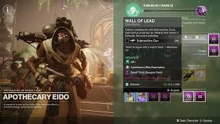 Destiny 2 Revenant Act 2 Get Minor Fieldwork III Moon