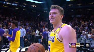 Dalton Knecht WENT ABSOLUTELY INSANE in the 4th quarter and OT to lead Lakers WIN over Suns 128-122!