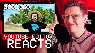 HOW TO MAKE A MR BEAST VIDEO -  Editor Reacts