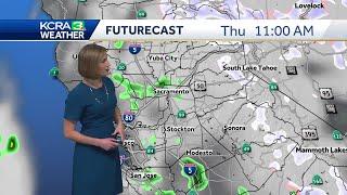 NorCal forecast: Where to expect rain and snow Wednesday