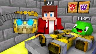 JJ Unmasked the Bumblebee - it Turned Out to be Mikey - Maizen Minecraft Animation Transformers