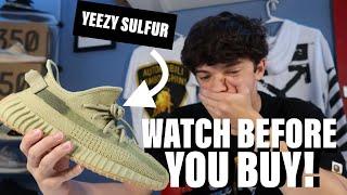 Watch Before You Buy! | Yeezy 350 v2 Sulfur + On Feet