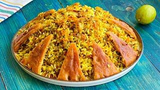 طرز تهیه ماش ‌پلو بدون گوشت غذای ساده و سنتی ایرانی