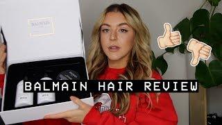 Balmain Bonded Hair Extensions Application and Review | Layla Panam