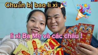 455.Ông Bà Cô chú xem video thương gửi lì xì tết cho Măng Xin_Nhanh quá Vợ Chồng Nhi sắp về TQ.