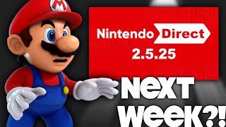 So A Nintendo Direct Might Be Next Week?!